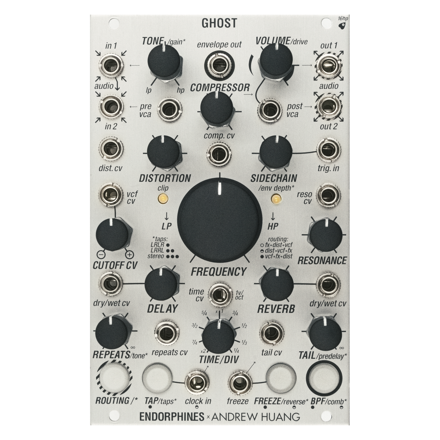 Endorphin.es x Andrew Huang Ghost Digital Effect Processor