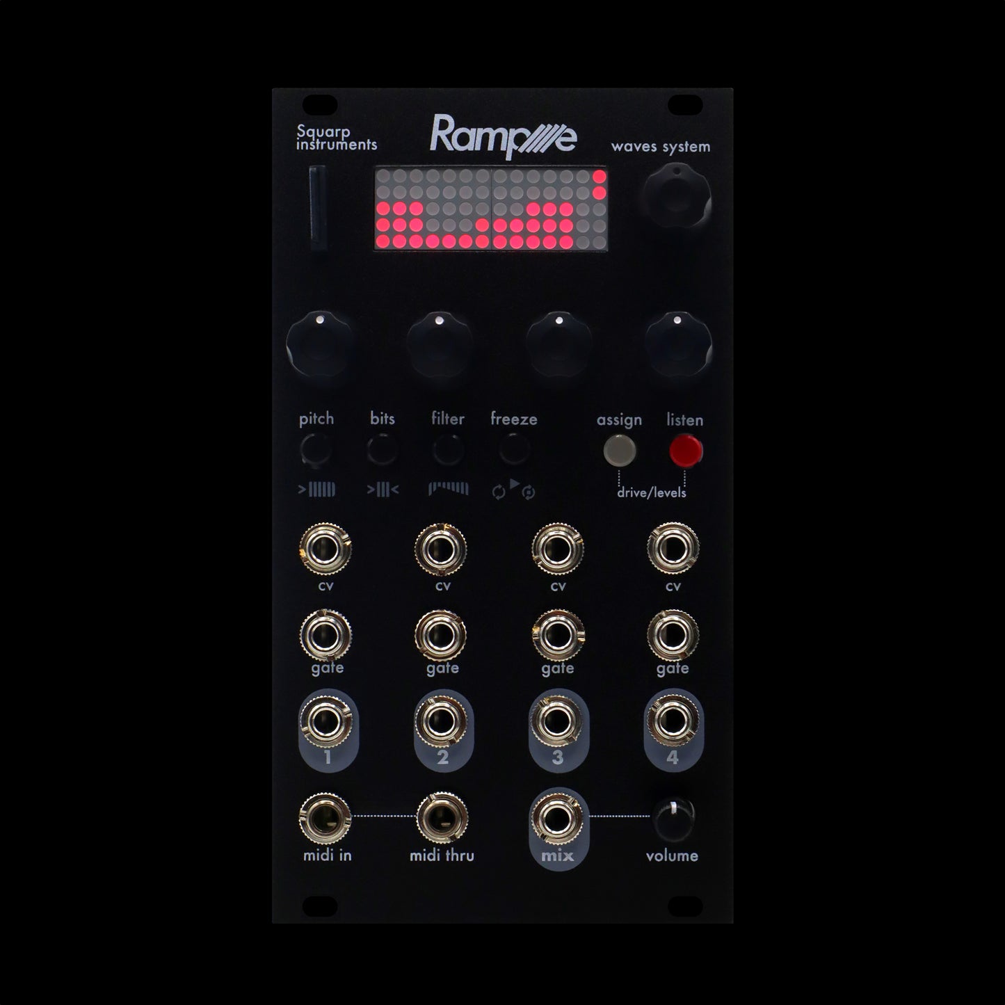 Squarp Instruments Rample Turbo Eurorack Sampler