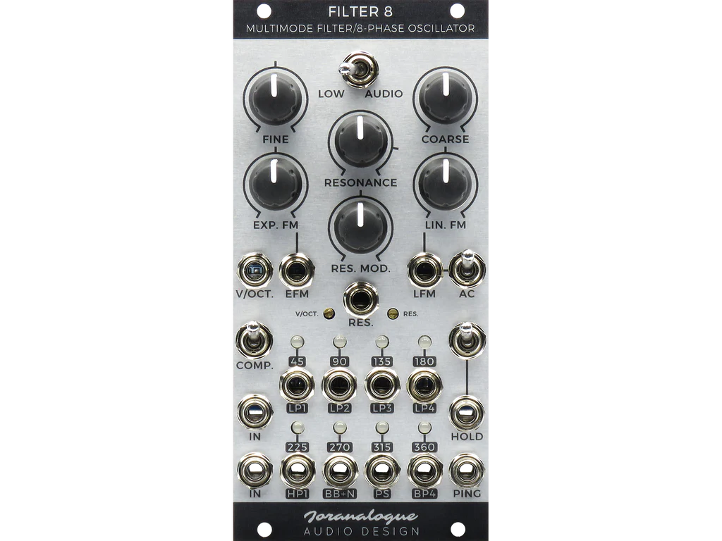 Joranalogue Audio Design Filter 8 - Multimode Filter/8-phase oscillator