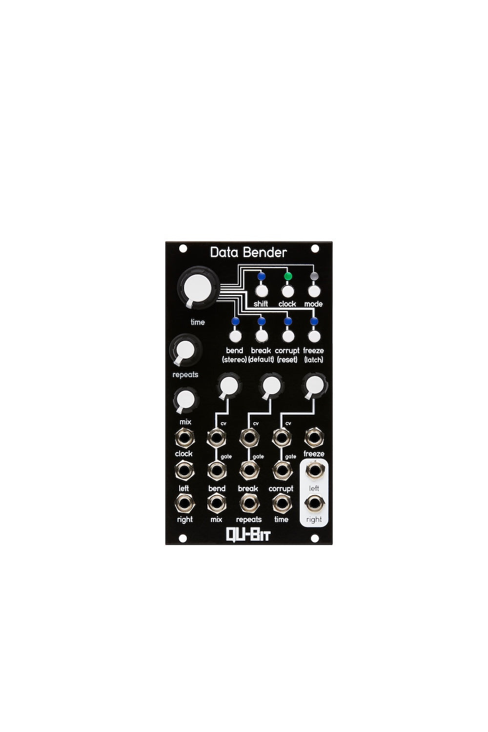 Qu-Bit Data Bender - Stereo Circuit Bent Effect