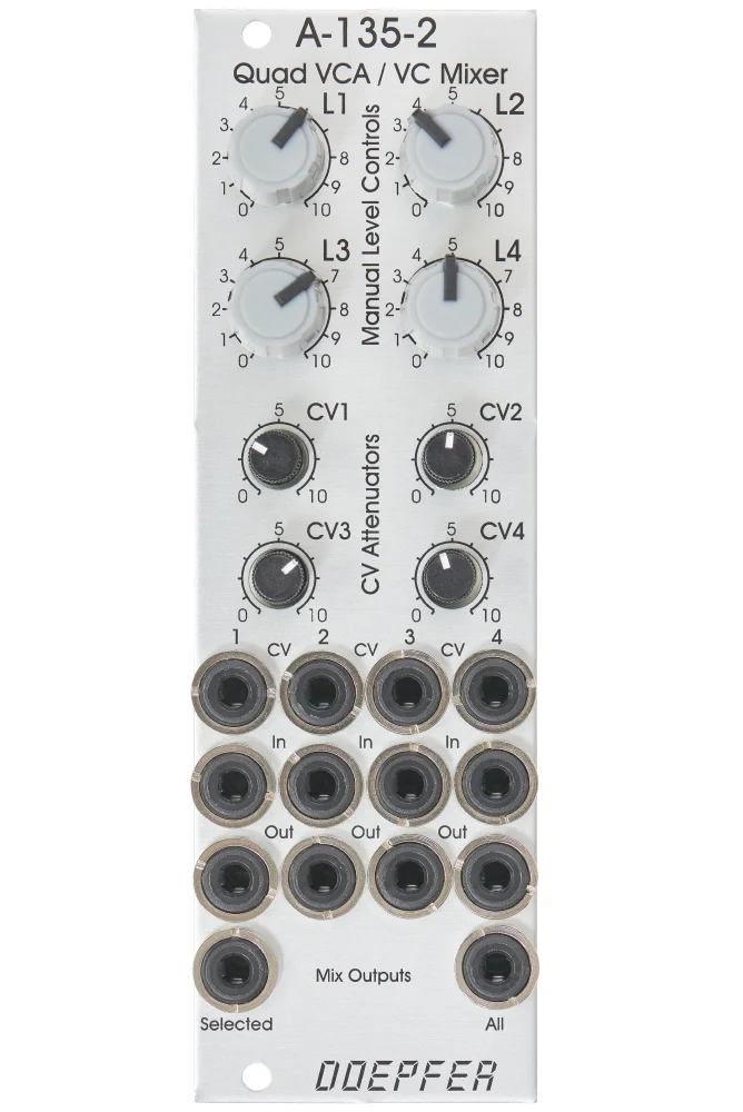 Doepfer A-135-2 Mini Quad VCA/Mixer