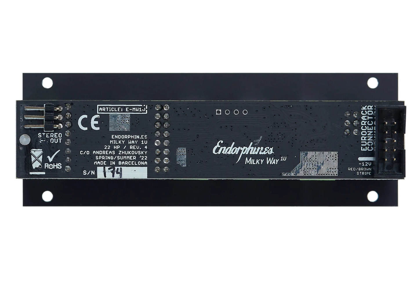 Endorphin.es 1U Milky Way Black