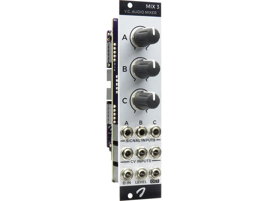 Joranalogue Audio Design Mix 3 - 3+1 Channel Voltage Controlled Audio Mixer