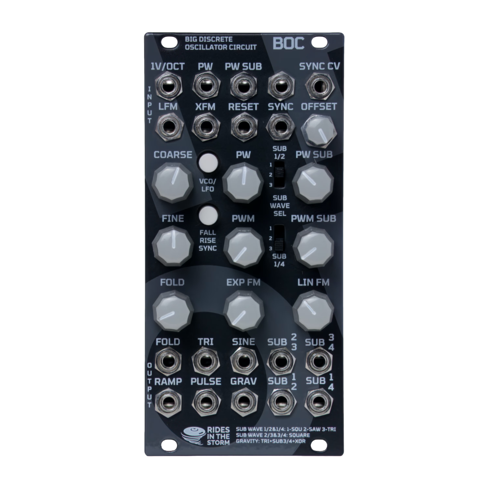 Rides In The Storm BOC - Discrete VCO
