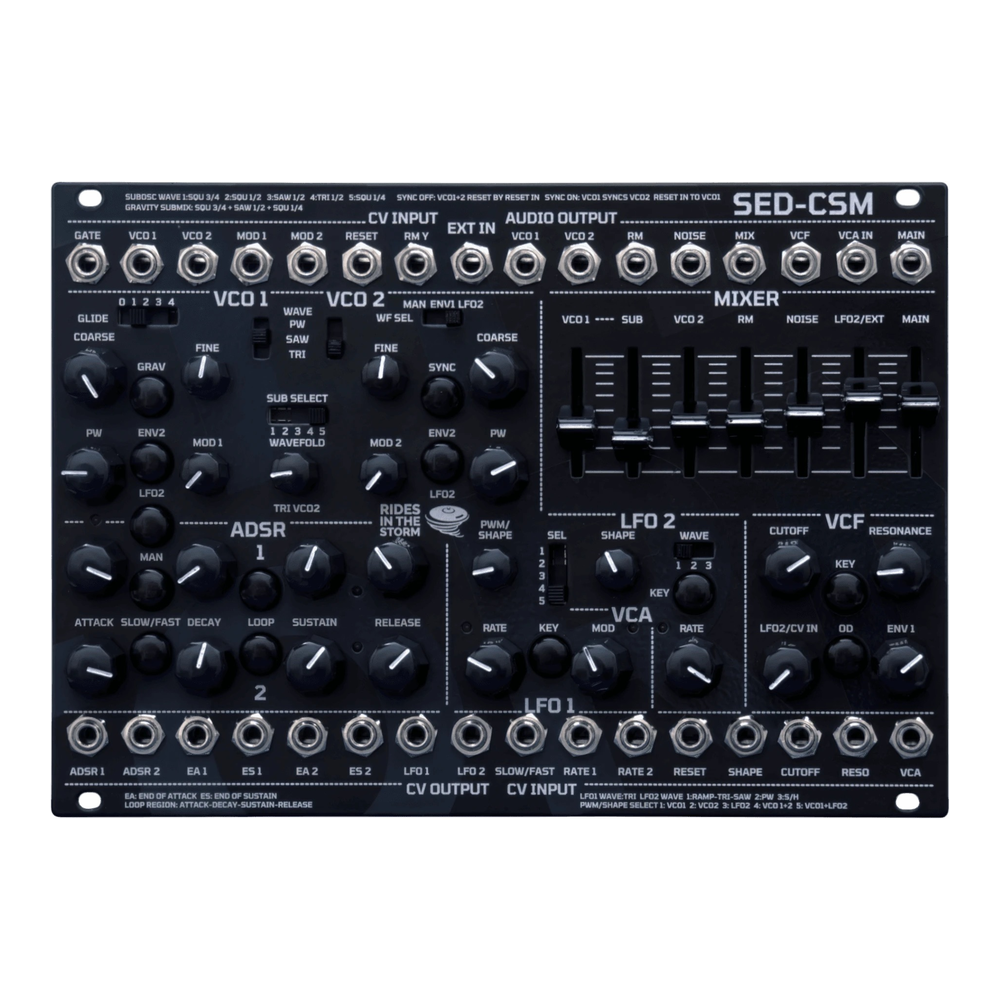 Rides In The Storm SED-CSM Discrete Analog Synth Voice