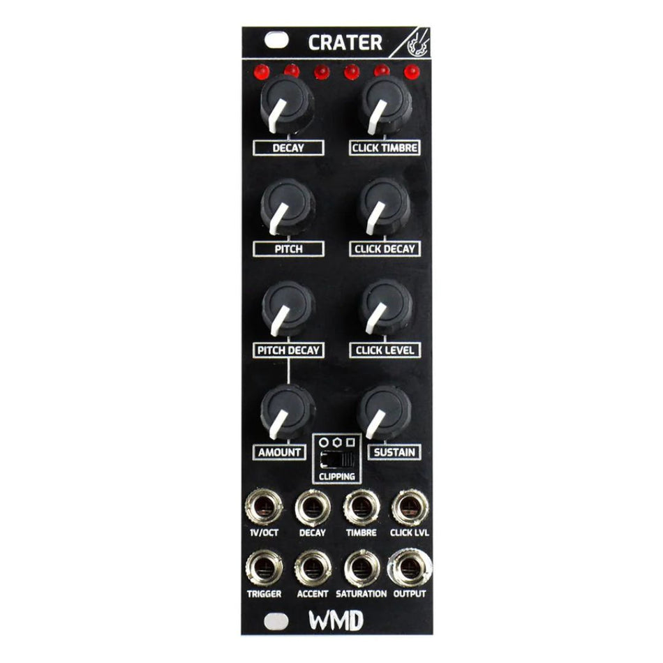 WMD Crater - Eurorack bass drum-modul