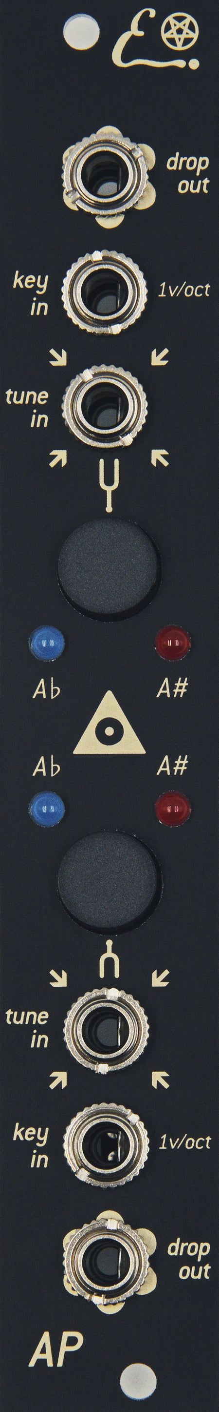 Endorphin.es Autopilot Black - Eurorack tuner og autotune