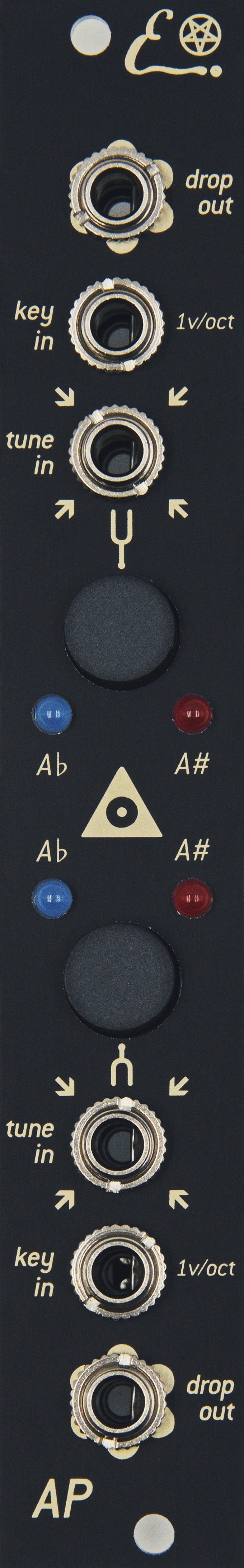 Endorphin.es Autopilot Black - Eurorack tuner og autotune