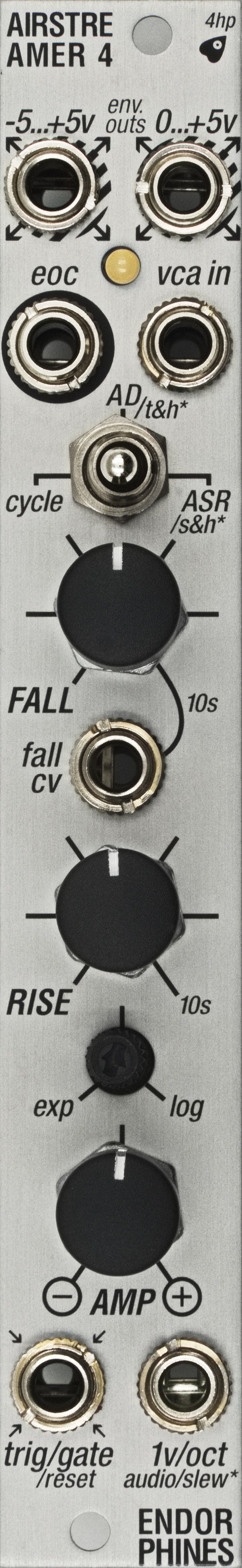 Endorphin.es Airstreamer 4 Silver - Eurorack envelope generator