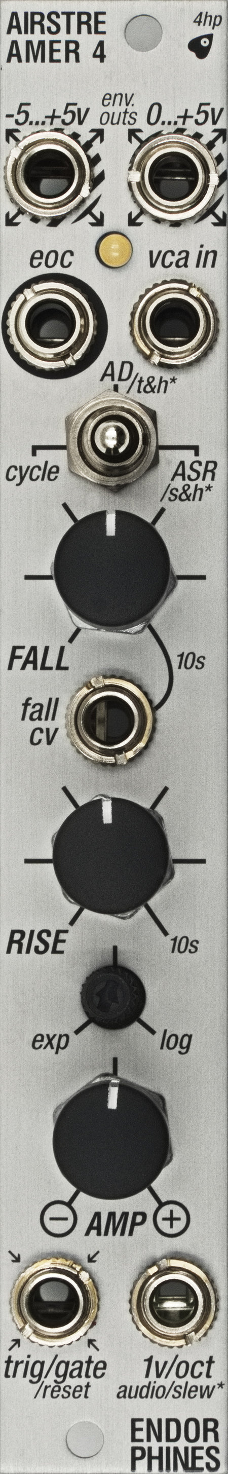 Endorphin.es Airstreamer 4 Silver - Eurorack envelope generator
