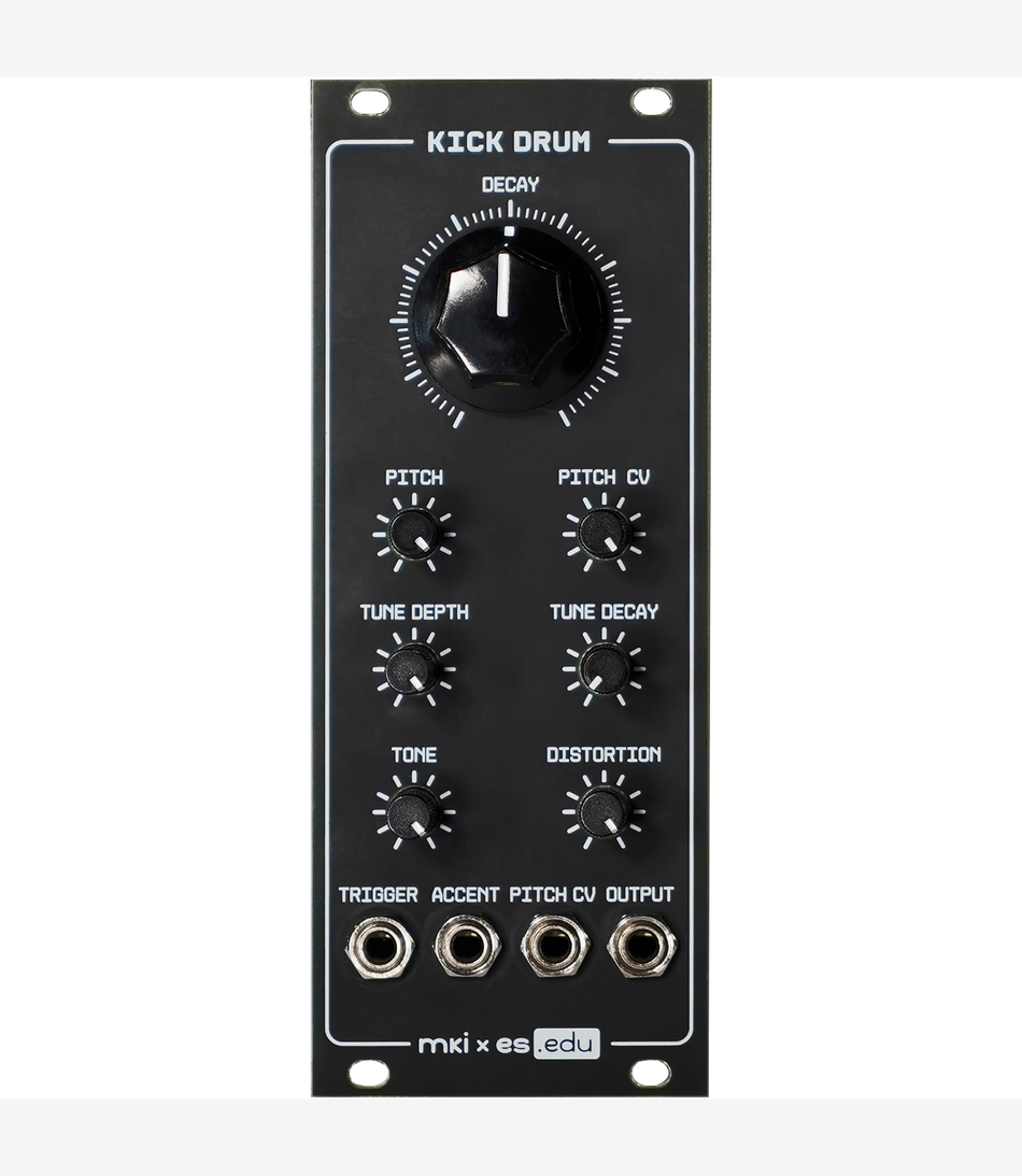 Erica Synths EDU DIY Kick Drum - DIY Eurorack Analog Kick