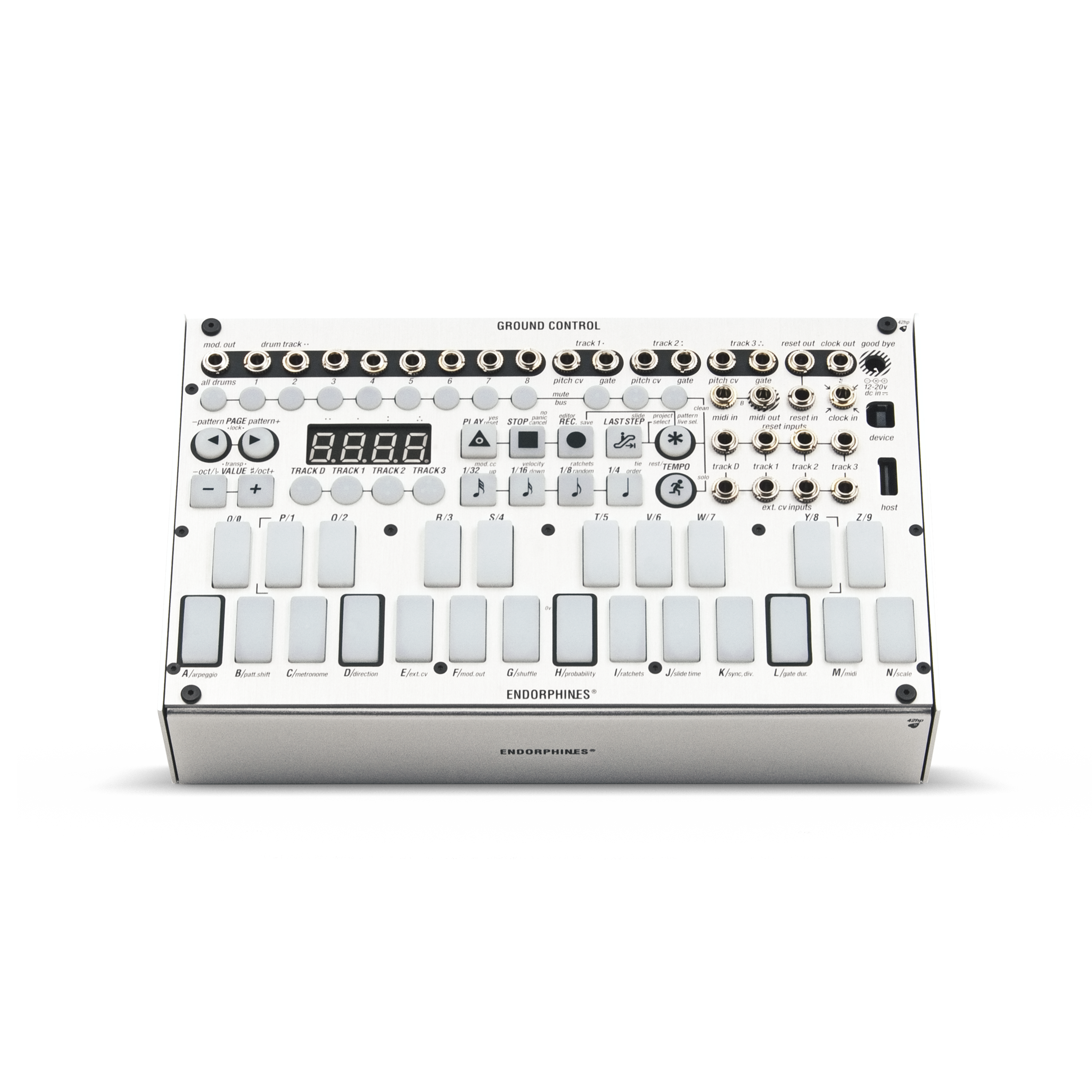 Endorphin.es Ground Control Standalone Silver - frontpanel