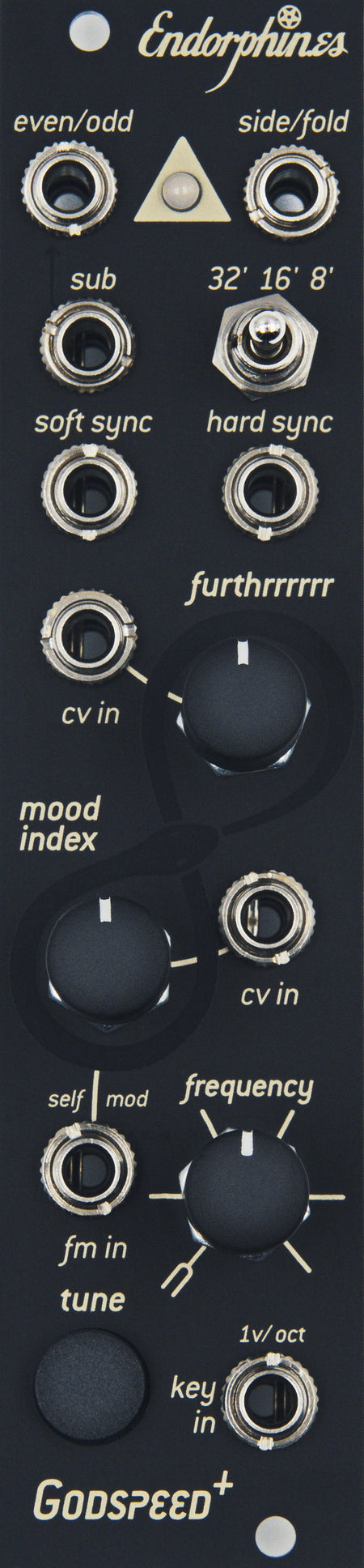 Endorphin.es New Godspeed Black - Eurorack oscillator