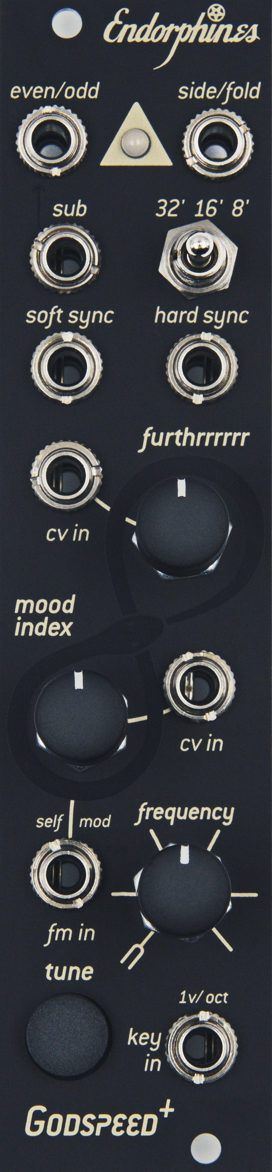 Endorphin.es New Godspeed Black - Eurorack oscillator