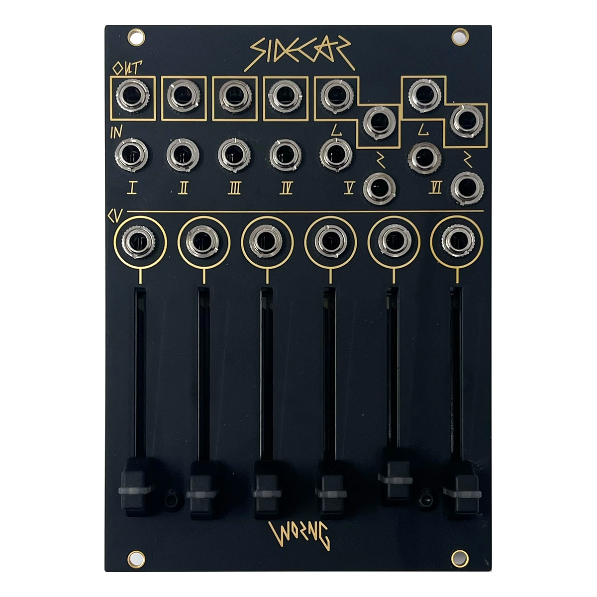 Worng Electronics Sidecar 6-channel Mixing VCA