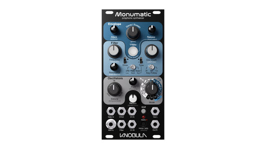Knobula Monumatic - Polyphonic 8-voice synthesizer