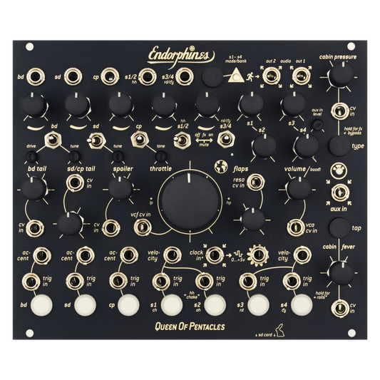 Endorphin.es Queen of Pentacles Black