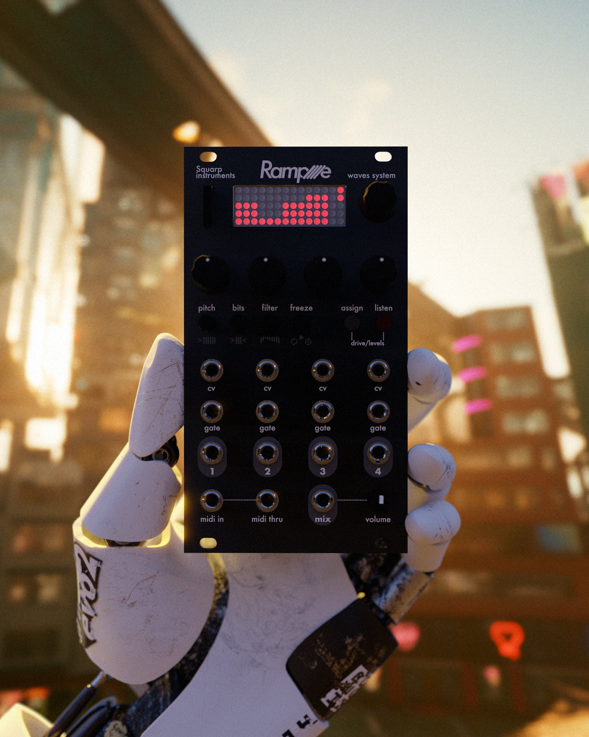 Rample Pcs Squarp Rample Turbo Eurorack Sampler | synthshop.no