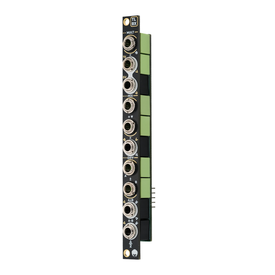 Pindsvik Audio TLBX - 2HP mix, mult and math utility