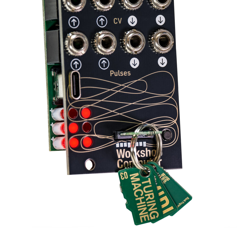 Music Thing Modular Workshop Computer – Full DIY Kit (Black)