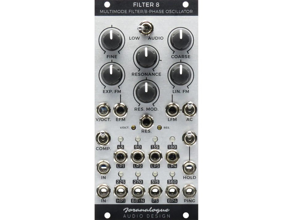 Joranalogue Audio Design Filter 8 - Multimode Filter/8-phase oscillator