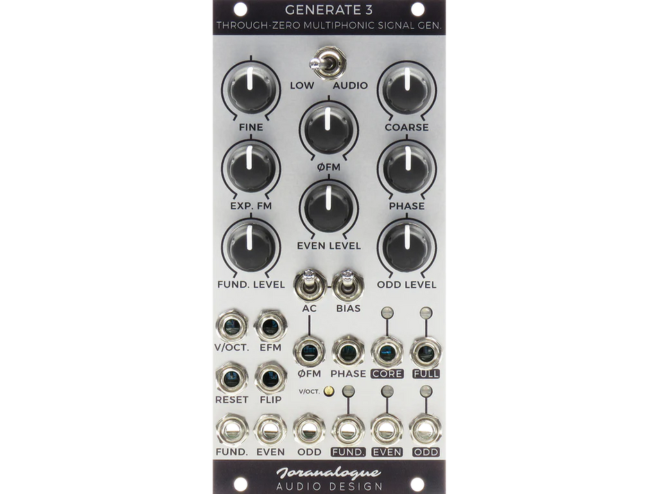 Joranalogue Audio Design Generate 3 - Throug-zero Multiphonic Signal Generator