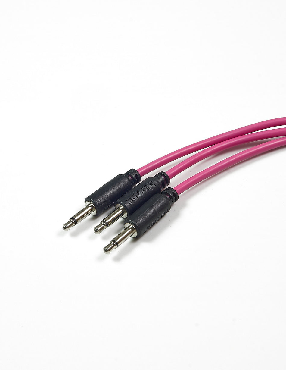 Befaco Patch Cables 3x300cm – Pink