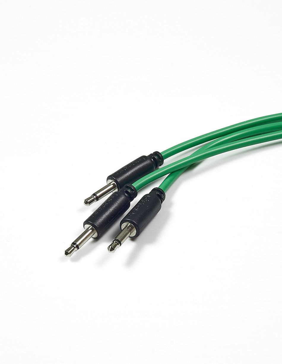 Befaco Patch Cables 3x200cm – Green