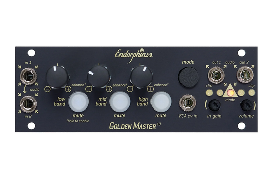 Endorphin.es 1U Golden Master Black