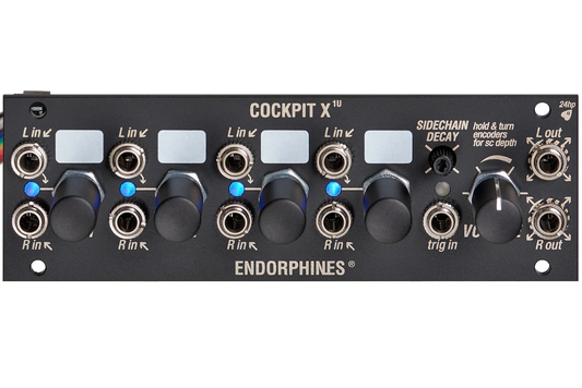 Endorphin.es 1U Cockpit X Black