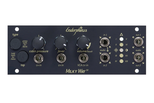 Endorphin.es 1U Milky Way Black