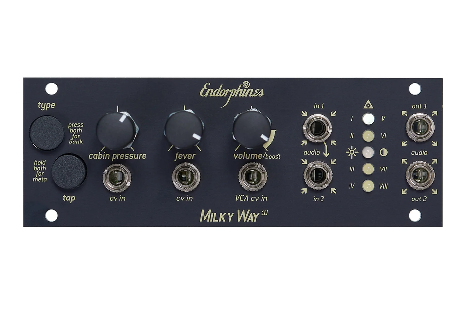 Endorphin.es 1U Milky Way Black