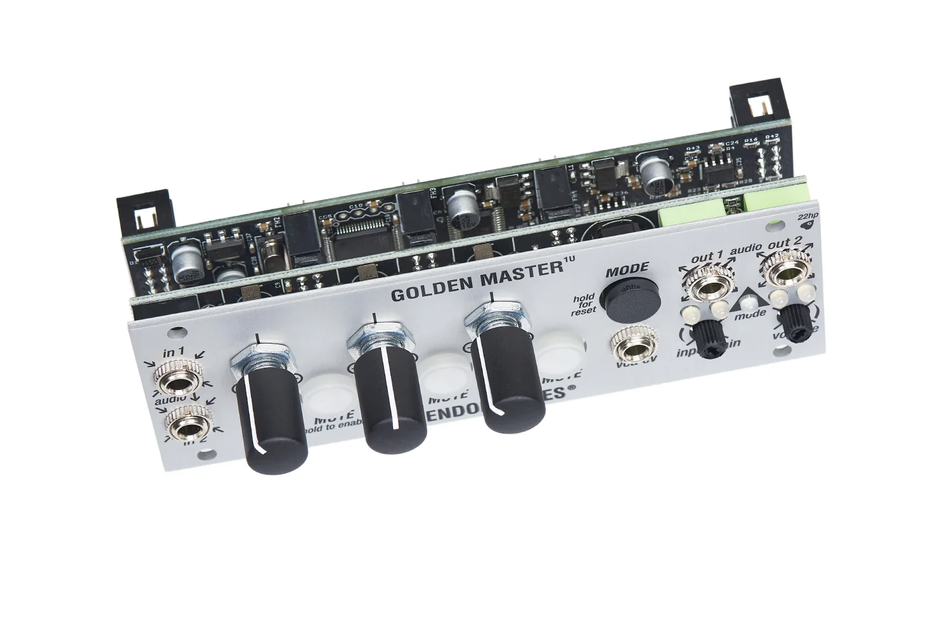 Endorphin.es 1U Golden Master Silver