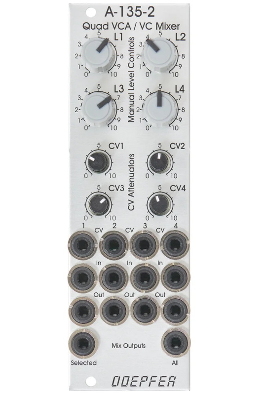 Doepfer A-135-2 Mini Quad VCA/Mixer