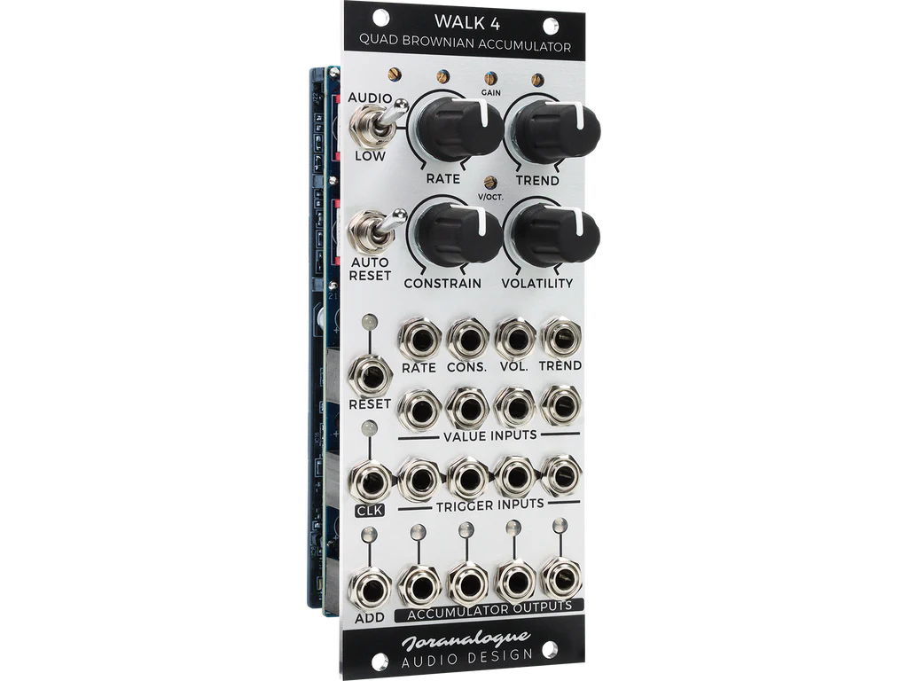 [Forhåndsbestilling] Joranalogue Audio Design Walk 4 - Quad Brownian Accumulator