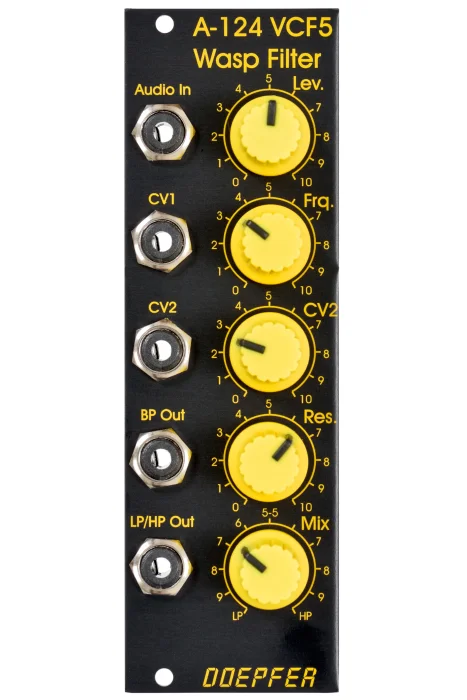 Doepfer A-124 Wasp Filter SE black/yellow
