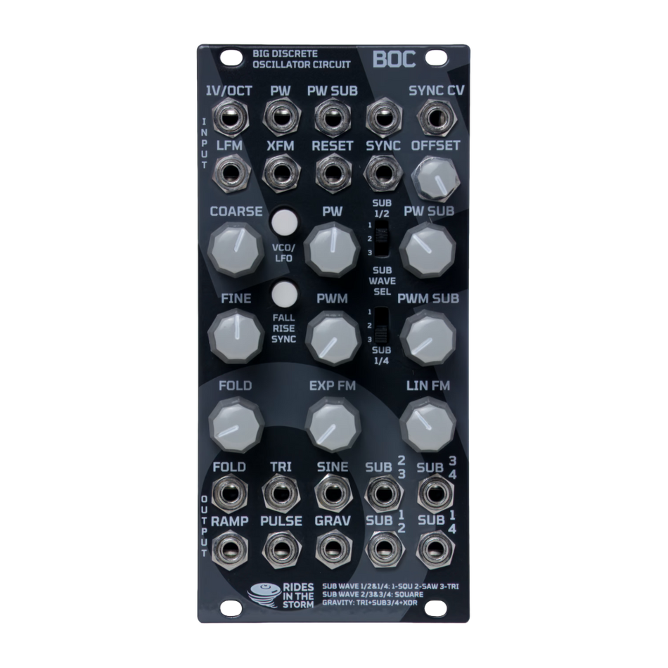 Rides In The Storm BOC - Discrete VCO