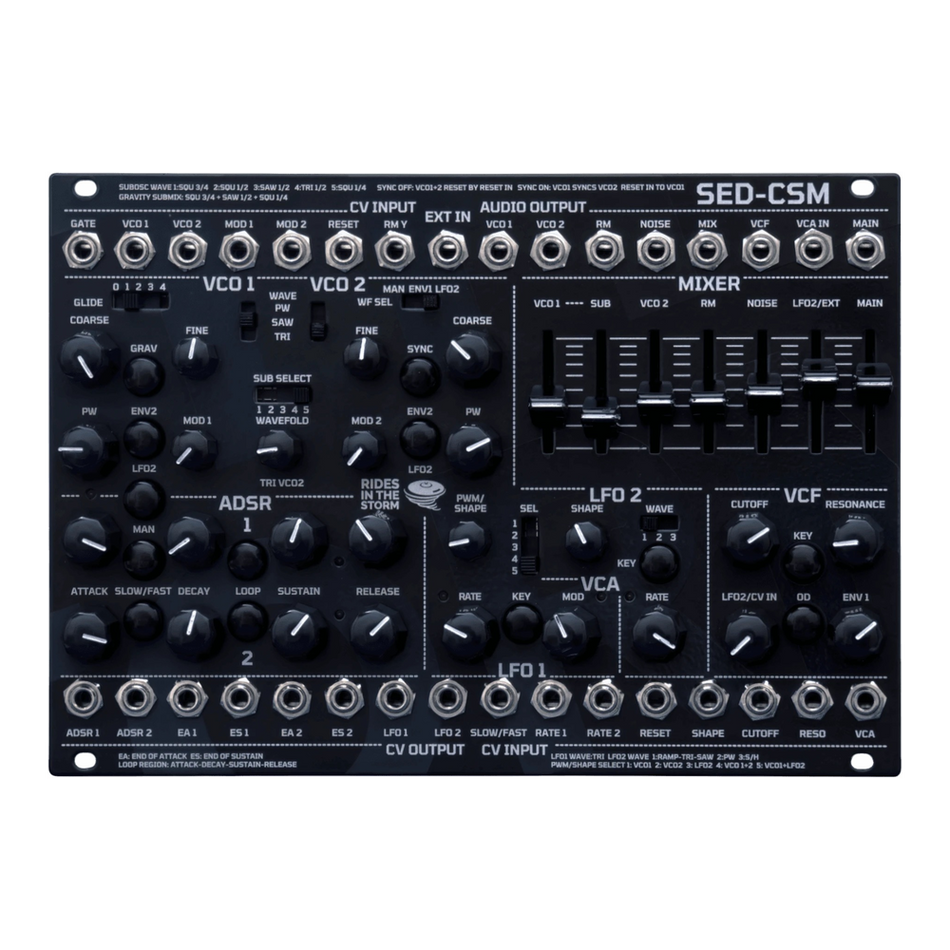 Rides In The Storm SED-CSM Discrete Analog Synth Voice