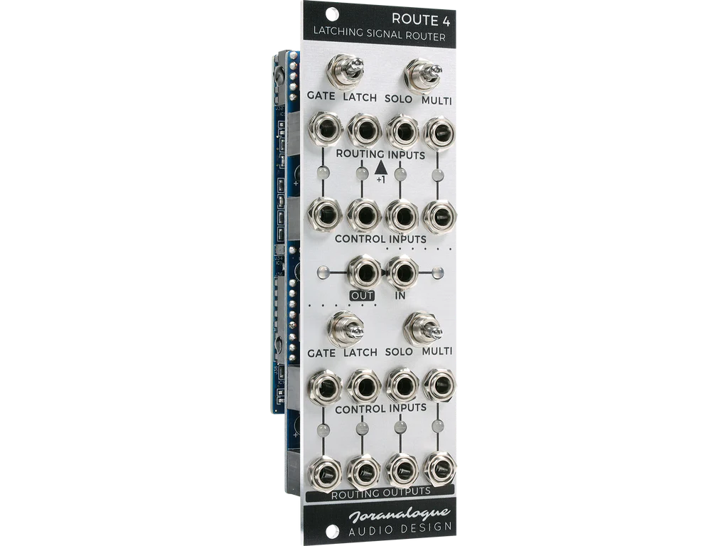 Joranalogue Audio Design Route 4 - Latching Signal Router