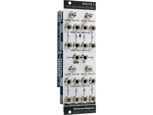 Joranalogue Audio Design Route 4 - Latching Signal Router