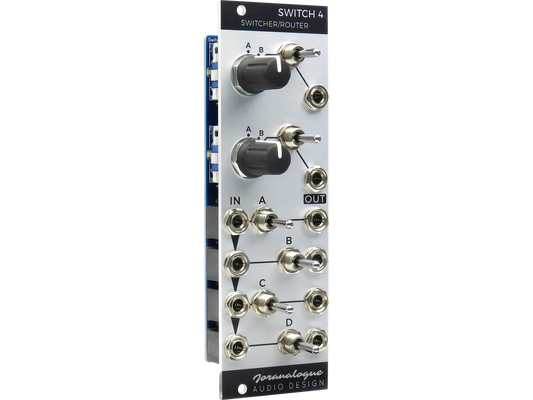 Joranalogue Audio Design Switch 4 - Performance Switcher/Router